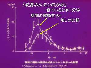 成長ホルモンの分泌